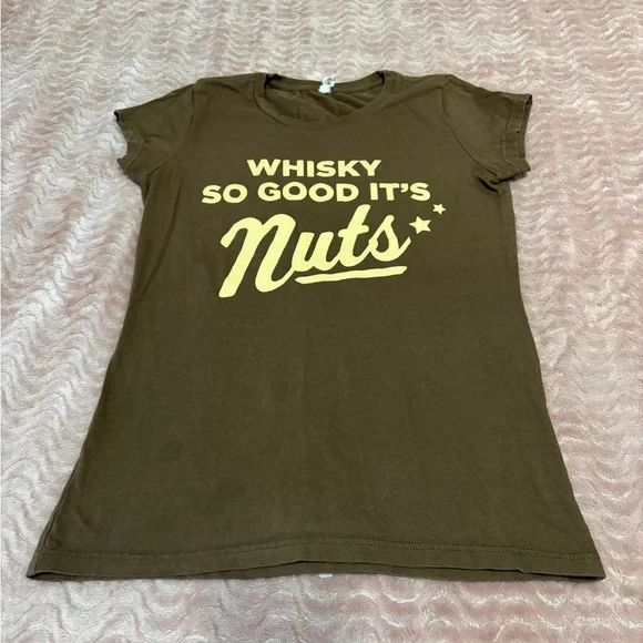 🤯 5/$20 Funny Brown Tee Bartenders Revel Stoke Whisky Nuts - Picture 6 of 6